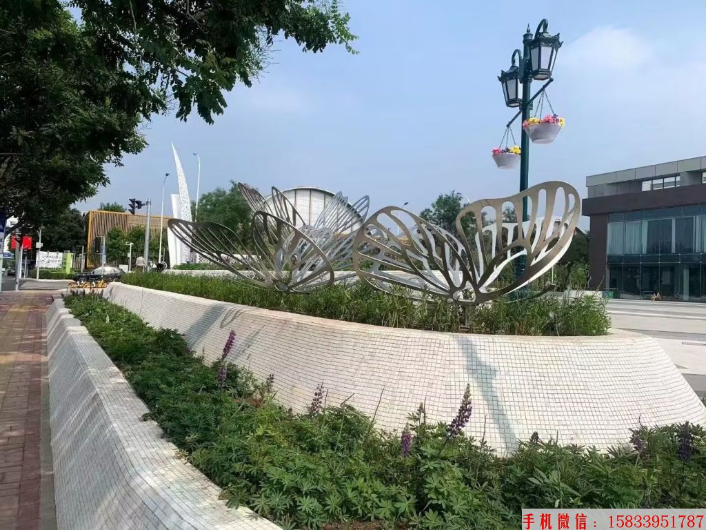 不銹鋼蝴蝶雕塑鏤空工藝8